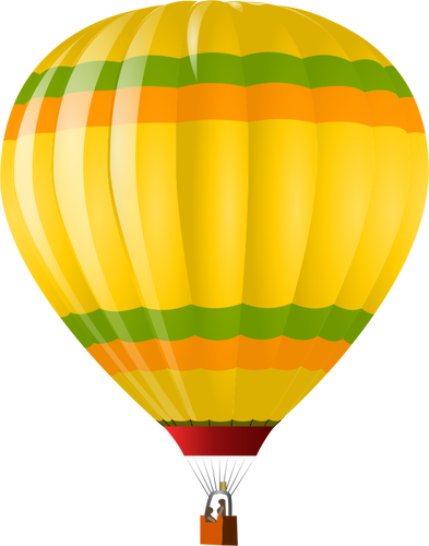 Varm luft ballong bilde