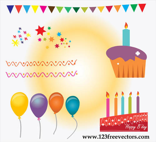 Tort urodzinowy i balony