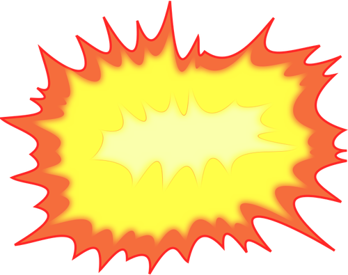 Explosion vektor illustration