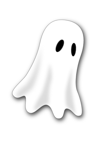 Ghost maska vektorovÃ½ obrÃ¡zek