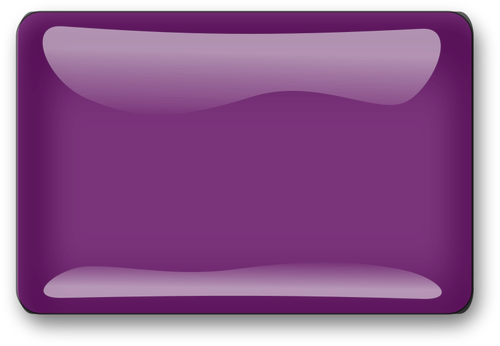 Imagem de vetor botÃ£o quadrado violeta brilho