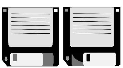 Disquetes Vector Clipart