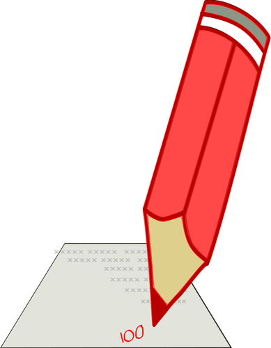 Grafit penna vektor illustration