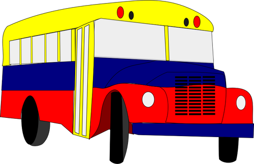 Vektor-Bild von Chiva-bus