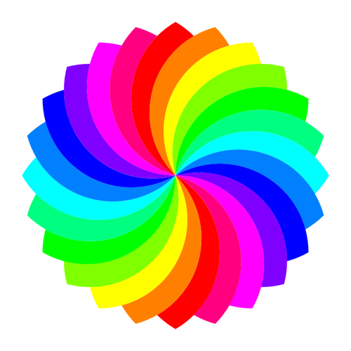 Fargen pallette vektor image