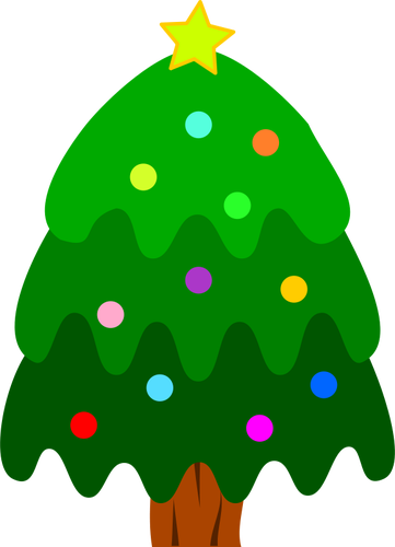 Ãrvore de Natal decoraÃ§Ã£o Vector