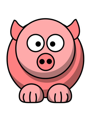Stil de desen animat de porc