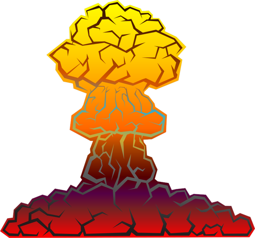 Imagem da explosÃ£o nuclear
