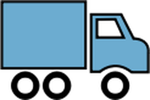 Lieferwagen Symbol Vektor-Bild