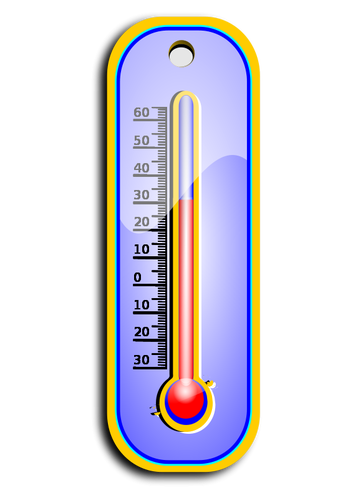 Termometer vektorbild