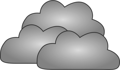 Internet nuvole immagine vettoriale