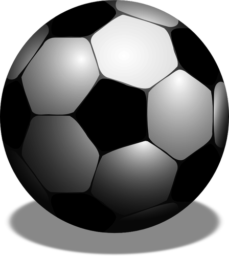 Soccer ball vektorgrafik