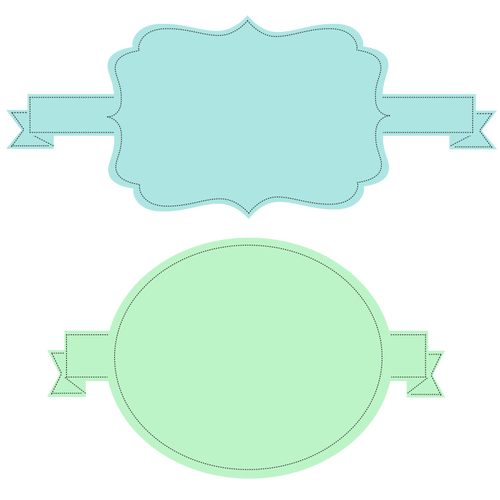 BanniÃ¨re rÃ©tro vecteurs