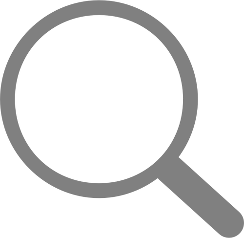 Magnifying glass pictogram vector image