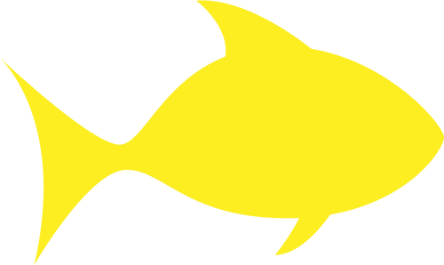 Un poisson jaune