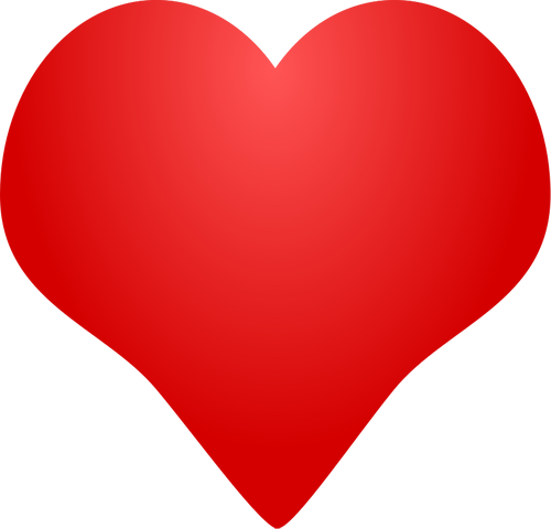 Illustration of red heart