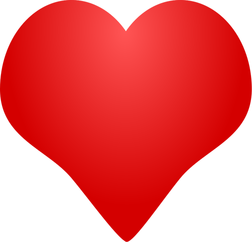 Illustration of red heart