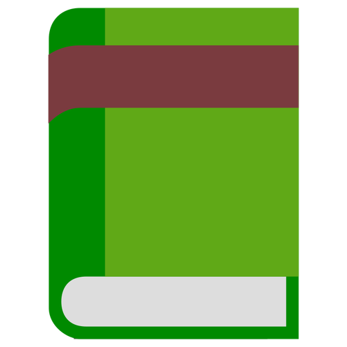 Carte hardback verde