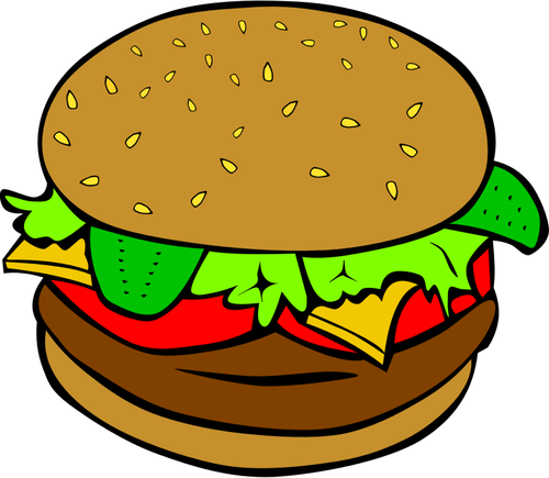 Hamburger, Zeichnung