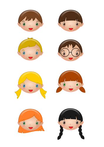 Collection of children