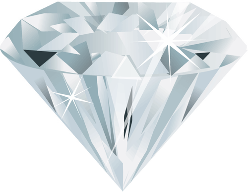 Imagen vectorial de diamante