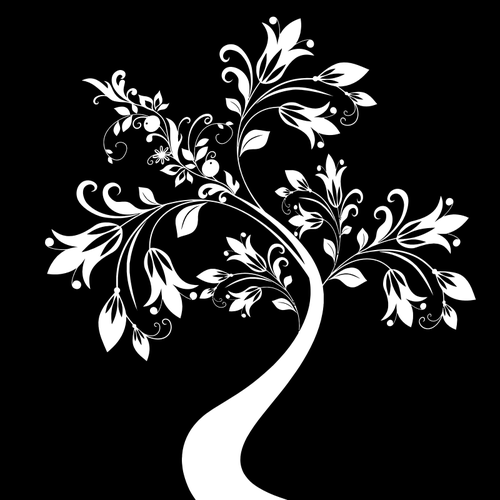 Image clipart vectoriel arbre dÃ©coratif