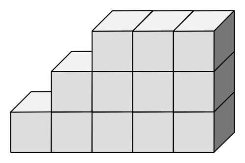 Isometrische dobbelstenen afbeelding