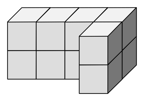 IzometrickÃ© kostky stavebnÃ­ vektorovÃ½ obrÃ¡zek