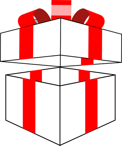 Caja de regalo abierta