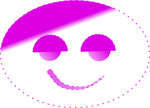 Pink smiley