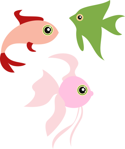Tecknade fisk