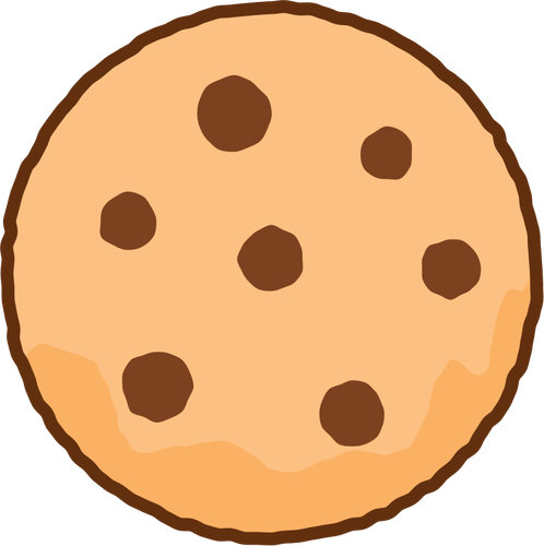 Simple ilustraciÃ³n de una cookie