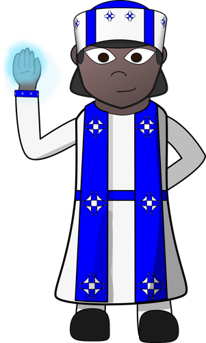 Cleric vector image