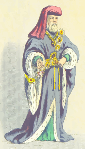 ilustraÃ§Ã£o de Conde do sÃ©culo XIV