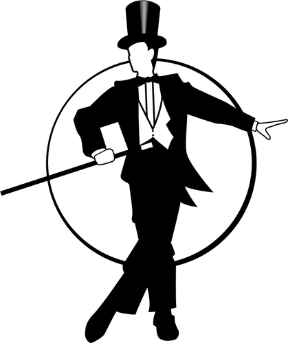 Gentleman silhouette