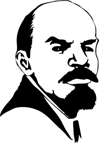 Portret van Vladimir Lenin