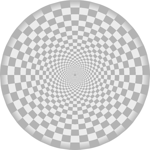Round checker board