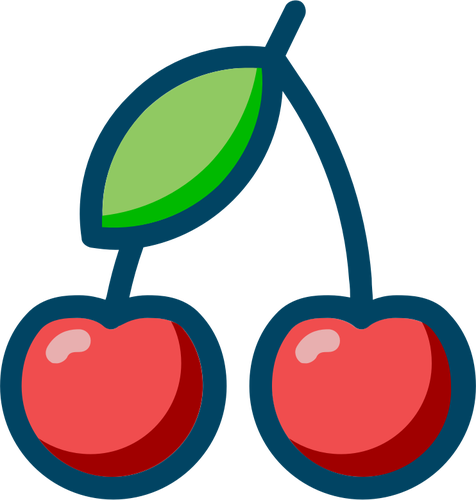 Cherries vector image