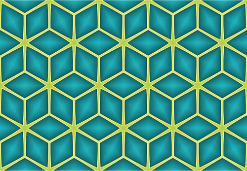 Background pattern with colorful hives