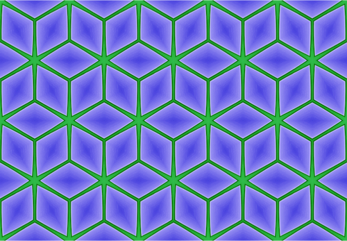 Patroon van de achtergrond met groene zeshoeken