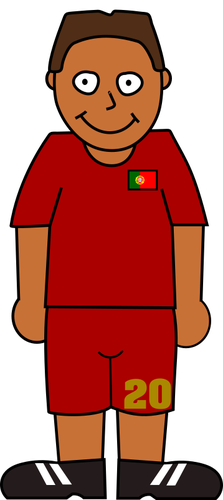 Giocatore di calcio portoghese