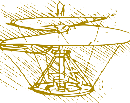 Machine volante de LÃ©onard de Vinci