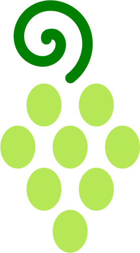 Ãcone de uvas verdes