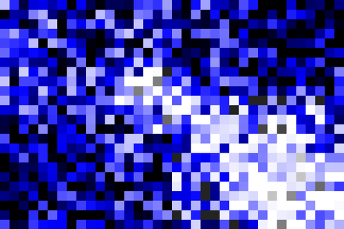 Blue pixel mÃ¸nster