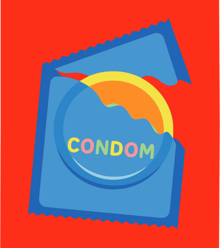 Preservativo aperto