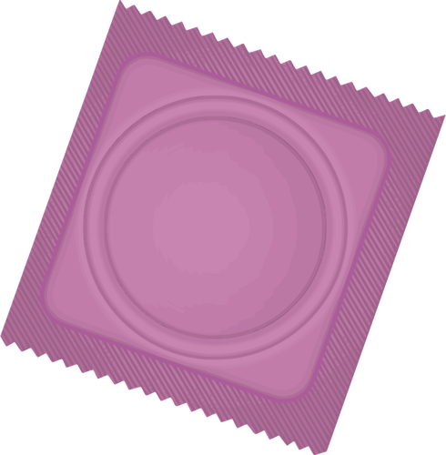 Paquet de prÃ©servatif rose
