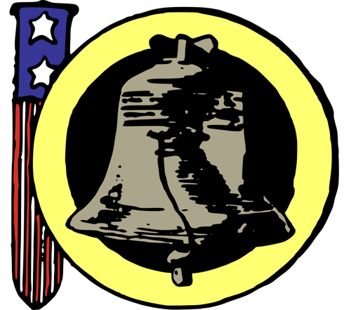 Liberty Bell vektor image