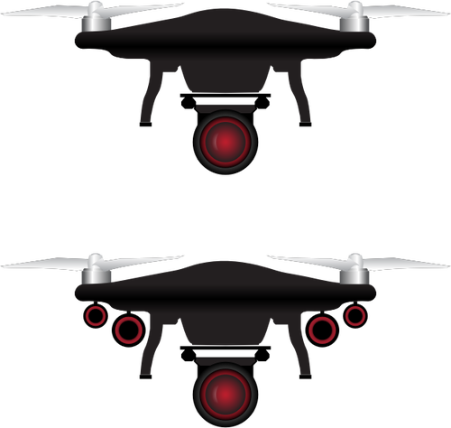 Twee camera-drones