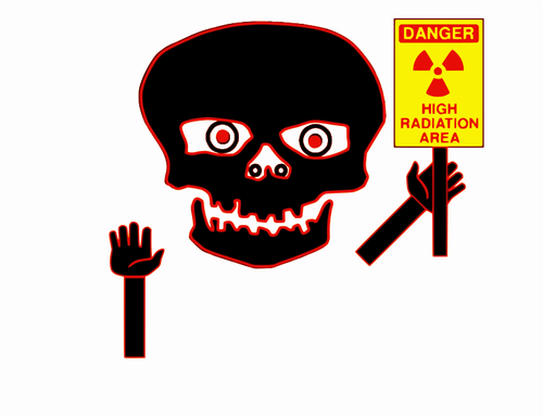 Simbol bahaya radiasi