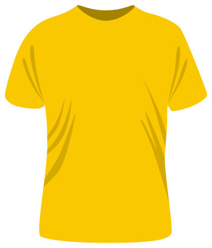 T-Shirt w kolorze Å¼Ã³Å‚tym